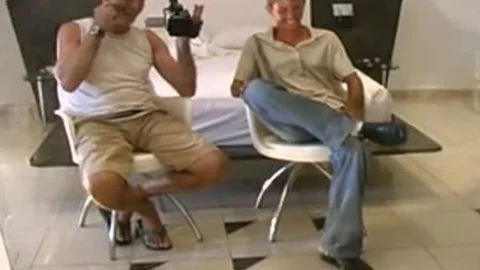 blonde Italian Stgreetingss guymale With miniature pointer sisters In amateur 3some