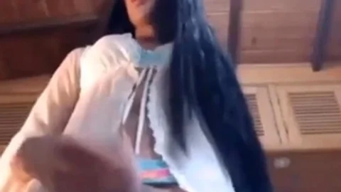 naughty shemale lalin girl Strokes Her Shecock