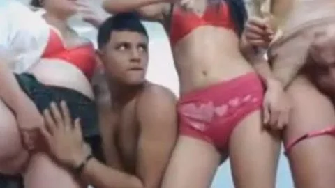 favourable twink Ravages shemale And Two Females