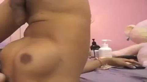 t-girl ass vibrator And Self Facial