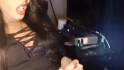 wild sheboy non-professional giant sperm flow On Her Self