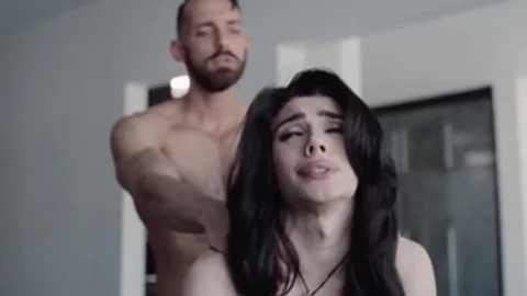 Transsensual - Johnny B fucking athletic brunette Ariel Demure