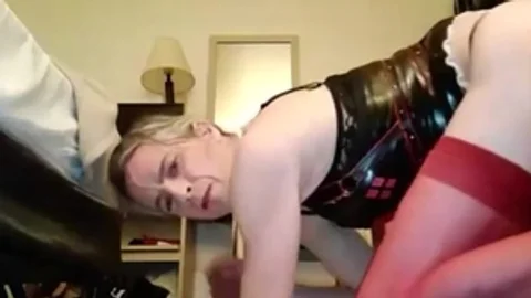 Using Her Bottles Like sex tool