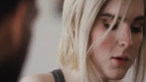 TS Ella Kissed And Gently Grabs The rod Of Her Ex-stepdad Ricky