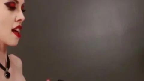 attractive tgirl River Enza sex tool nailed And strapon fucked