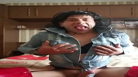 Denim Collar Shirt Up