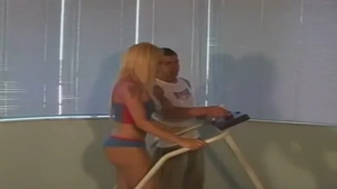 blonde Brazilian TS And chap