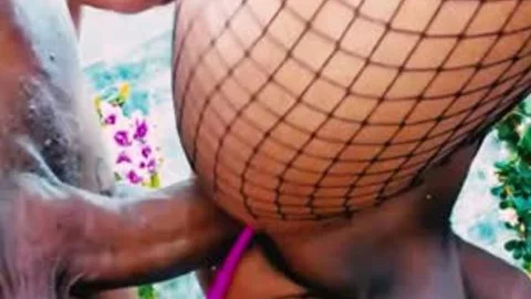 Biggest Colombian ebon t-girl penis In History bonks