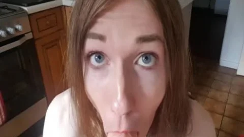 petite tits Neighbour Makes you suck 10-Pounder Close Up: POV dream