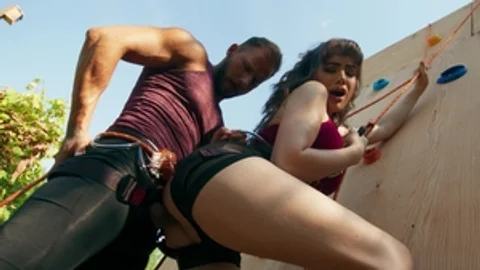 Trans Angels: Trans Babe Rides Hard on Muscular Stud