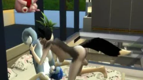 Futanari Furry hentai - Dog Futanari And Rabbit beauty