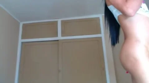latin chick tranny pair Sammy And Rogny Have ass sex On web camera