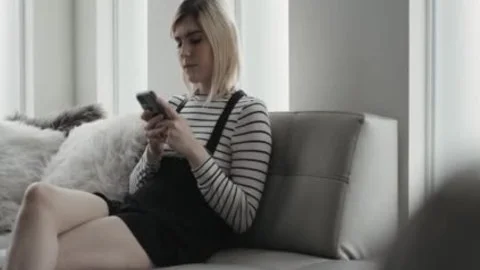 TS Ella Caught By Her Stepbro Dante Having Phone Sex So this man Joined Her