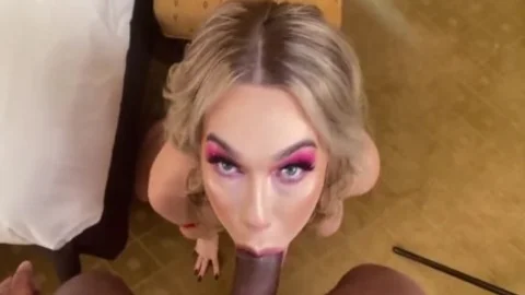 BBC banged nasty blond ladyman