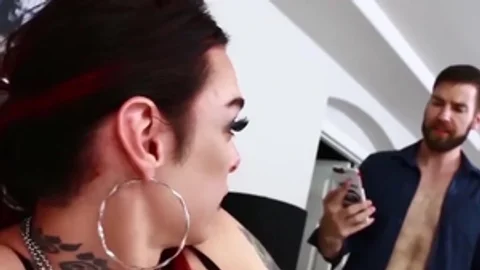 unrepining ladyboy Chelsea Marie Rimmed And Hard wazoo drilled