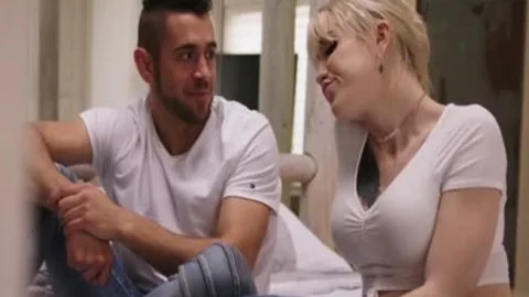 lovely ladyman Lena Kelly Strokes And Sucks Bigcock