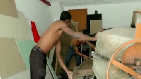 TS Bombshell Luana Costa receives Railed By Construction Workers Till she Cums