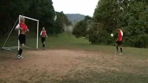 Soccer Practice With 2 Sthowdys studmales