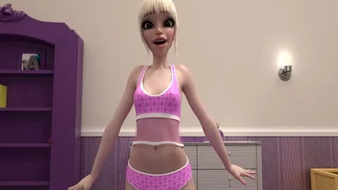 Amy's gigantic want - clip 1 Full 36 Minutes - Futanari Family Living Out Their Lives
