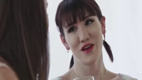 Chanel Preston spreads Her Legs And Let TBabe Lena Kelly pokes Her bawdy cleft